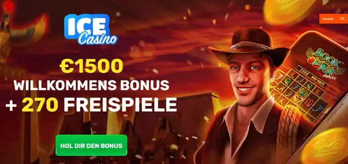 ICE Casino Germany Free Spins No